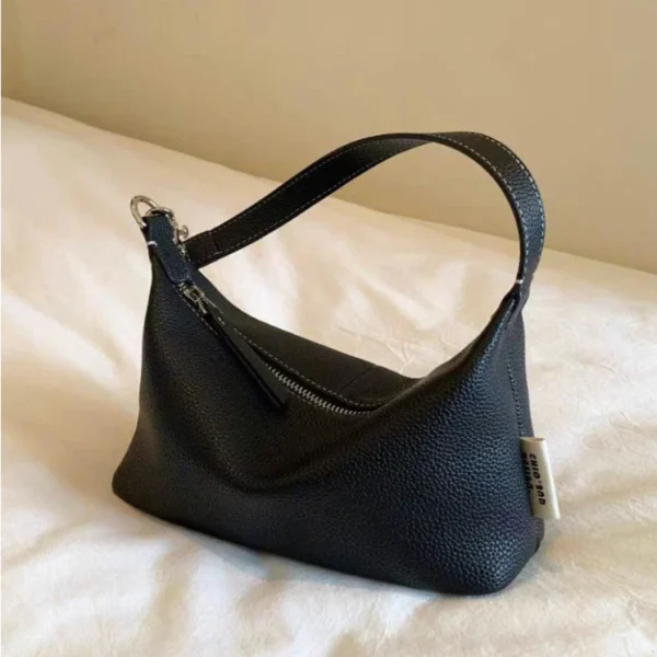 Women shoulder bag size 22 durable and beautiful grained leather